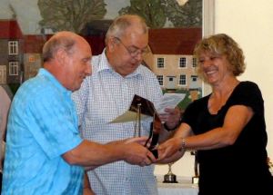 Trevor Lane presented with the Stokoe Trophy